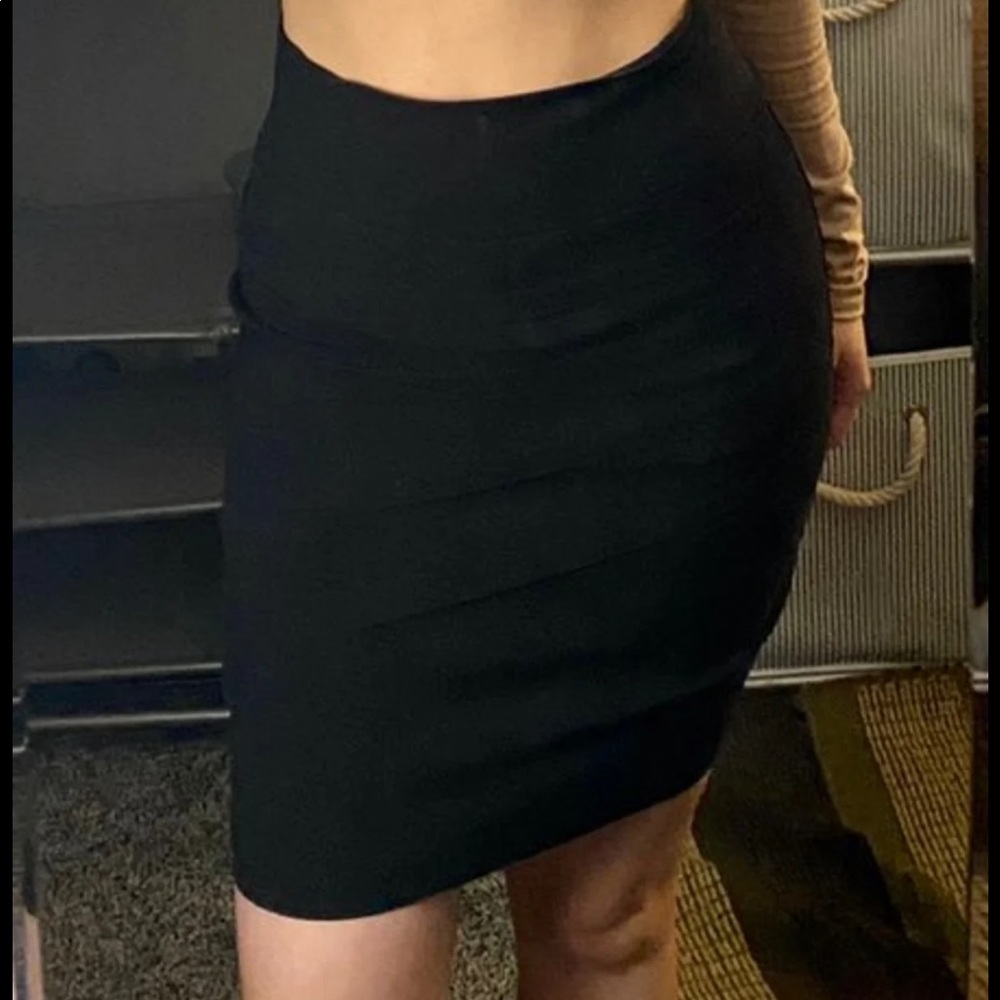Charlotte Russe Mini Pencil Skirt